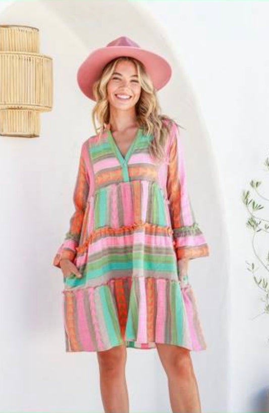 Autumn leaf dress